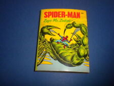 SPIDER-MAN ZAPS MR. ZODIAC Big Little Book Whitman 1976 soft cover picture