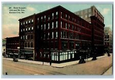 c1910's Hotel Kupper 11th And McGee Roadside Kansas City Missouri MO Postcard picture