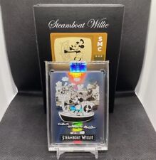Saturday Morning Cards SMC 2024 Volume 1 Steamboat Willie Base Silver #1 Limited picture