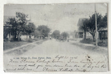 Green Harbor Massachusetts Village Street A7286 1905 Undivided Back Postcard picture