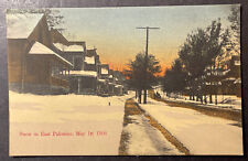 Snow in East Palestine May 1st 1908 Ohio printed Forb Chamberlin picture