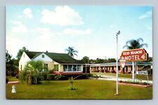 Reid Manor Motel Ocala Florida FL Postcard picture