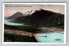 Haines AK-Alaska, Panoramic Fort W.H. Seward, Antique Vintage Souvenir Postcard picture
