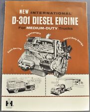 1960 International Truck Diesel Engine Brochure Stake Cargo Excellent Original picture