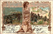KAPPYSSTAMPS ITALY HONORING 1861 UNIFICATION OF REPUBLIC CIRCA 1911 (ST8) picture