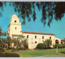 Junipero Serra Museum Old Town San Diego CA 1960s Vintage Postcard Unposted picture