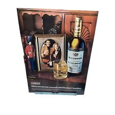 Windsor Canadian Supreme Whisky vintage 1977 Original Magazine Print Ad 70s picture