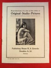Pre WW2 German Brochure (English) - Photographs, Books & Art - Nude, Gay, Health picture