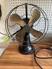 GE General Electric Pre Payment Coin Operated Vintage Fan Brass picture