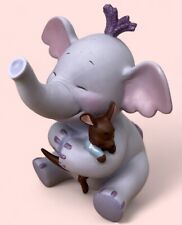 Enesco 2005 Pooh And Friends Porcelain Figurine Heffalump & Roo Special Addition picture