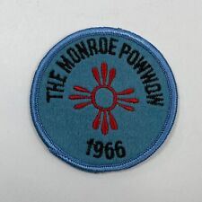 The Monroe Powwow BSA Boy Scouts 1966 Embroidered Patch picture