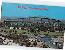 Postcard The San Diego-Coronado Bridge California USA picture