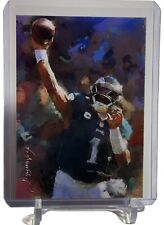 Jalen Hurts Art Card No. 2 Limited #11/50 Auto Signed by Edward Vela W/Top picture
