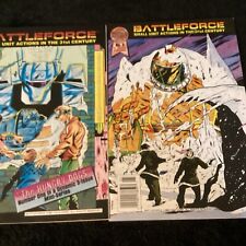 Battleforce #1 and #2, (1988 Blackthorne Publishing)   Near Mint picture