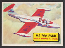 MS 760 Paris 1957 Planes Topps Card #20 (NM) picture