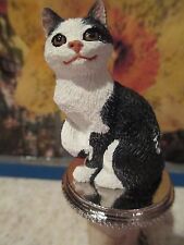 CAT MANX BLACK AND WHITE ~  WINE STOPPER picture