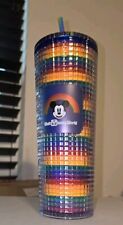NEW Disney Parks WDW Starbucks Pride 2024 Mickey Mouse Rainbow Tumbler Cup picture