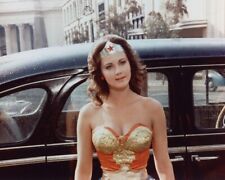 Wonder Woman Featuring Lynda Carter by 1940's car 24x36 inch Poster picture