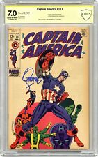 Captain America #111 CBCS 7.0 SS Steranko 1969 17-3DEABD1-002 picture