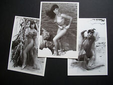 🌟 Bettie Page Oversize Postcard Card Lot 🌟 Yeager Photos Lace Pin up Taschen picture