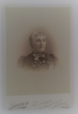 Antique 1800s Photograph Standard Cabinet Card 22 Female Photographer Decorative picture