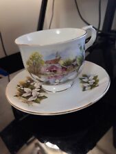 SANDLER WELLINGTON FINE BONE CHINA (ONTARIO) CUP AND SAUCER SET picture