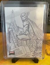 2022 UD Marvel Masterpieces - Thor #AP-89 - Preliminary Art (Tier 4) picture
