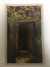 C. T. Privy Series Outhouse Vintage Postcard picture