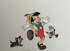 Disney Pinocchio Illustration Art Cel - By Alvin S. White Studios- 18”x14.5” picture