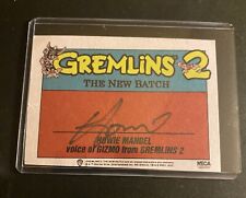 NECA Gremlins 2 Gizmo HOWIE MANDEL SIGNED Autograph Trading Card  picture