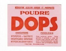 Antique BLUVARD, DOPS POWDER (Gastric, Liver), Small Format, 1950's picture