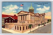 Lancaster PA-Pennsylvania, Lancaster County Court House, Vintage Postcard picture