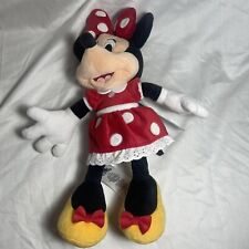 Authentic Disney Store MINNIE MOUSE Red Dress Plush Doll 10