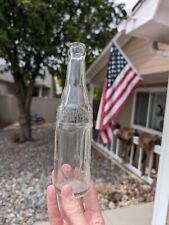 Rare Fonda Bottling Company Vintage Embossed 4 Sided Soda Bottle picture