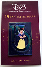 DEC Disney 2024 D23 15 Fan-tastic Years Snow White Pin LE 300 picture