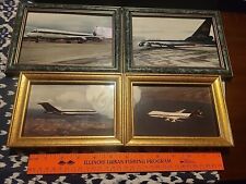 (4) United Parcel Service Boeing Jet Plane Framed Photographs - UPS ESTATE FIND picture