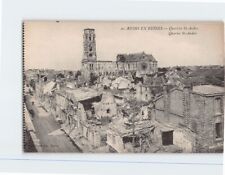 Postcard Quarter St André Reims En Ruines Reims France picture