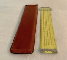 Vintage Pickett Model N4-ES Vector  Type Log  pat.1959 Slide Rule & Leather Case picture