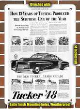 Metal Sign - 1948 Tucker- 10x14 inches picture