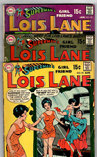 Lois Lane # 94,96,98  (4.5) 1970 D.C. 15c Early Bronze-Age Superman Lot of 3 picture