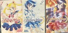 Lot Of 3 Pretty Guardian Sailor Moon 1, 2, & 3 - Paperback - Naoko Takeuchi picture