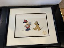 Walt Disney production limited serigraph “the pointer art” Mickey And Pluto picture