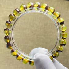 7.8mm Natural Yellow Grapestone Cornucopia Crystal Bracelet   picture
