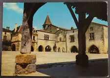 France Dordogne Monpazier Old Village Périgord Postcard Chrome Continental picture