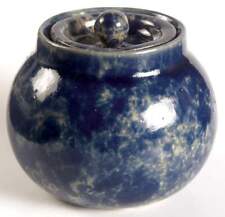 Bennington Potters Agate Blue Sugar Bowl 7469934 picture