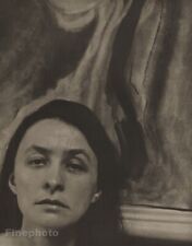 1918 GEORGIA O'KEEFFE Painter Artist By ALFRED STIEGLITZ Tritone Photo Art 12x16 picture