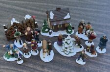 Department 56 Figurines Lot Of 16 Pieces  picture