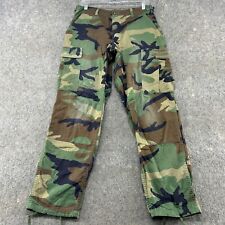 US Army Pants Mens Small Short Woodland Camo BDU Hot Weather Uniform Twill 90s picture
