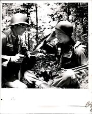 LD357 1961 Original Photo CAMP RIPLEY United States Army Training Weapons Guns picture