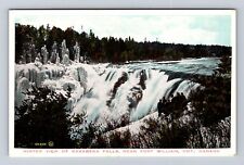 Fort William ON-Ontario Canada, Winter, Kakabeka Falls, Vintage Postcard picture